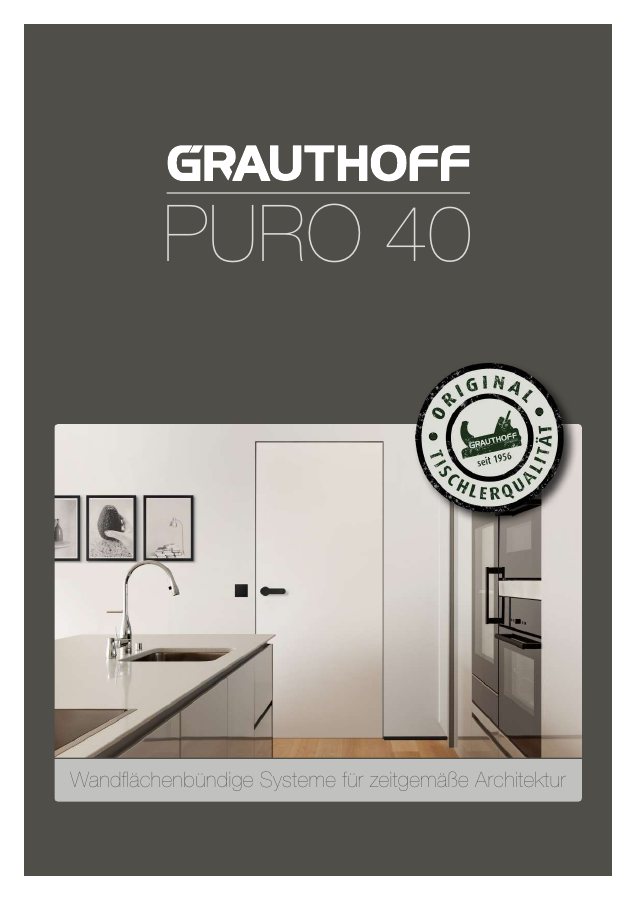 Coperta catalog Filomuro Filomuro PURO 40