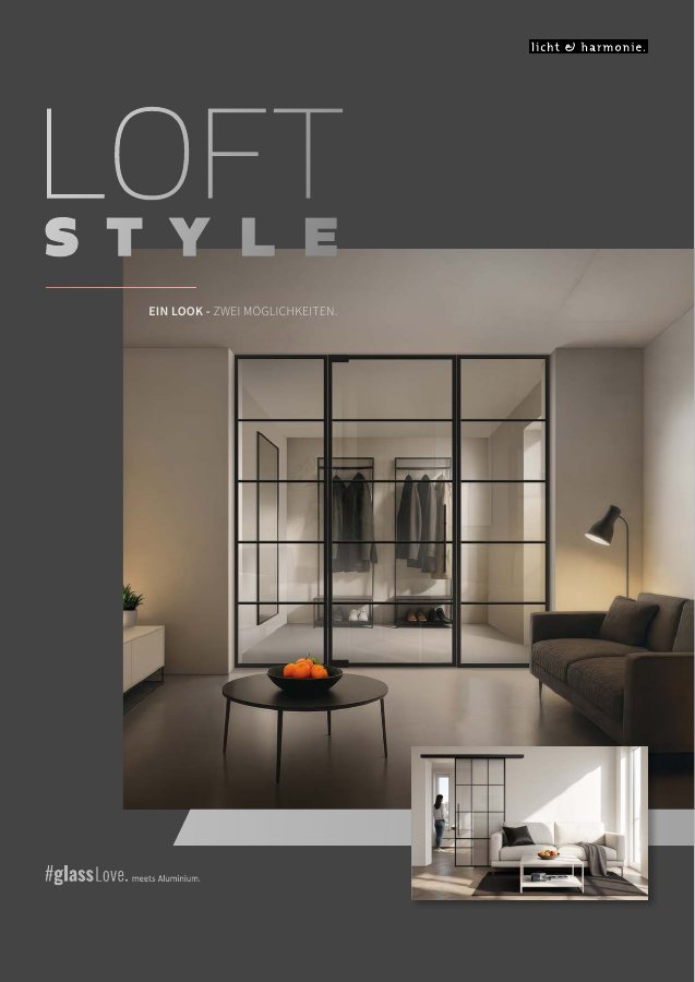 Coperta catalog Licht & Harmonie LoftStyle · LinesPlus