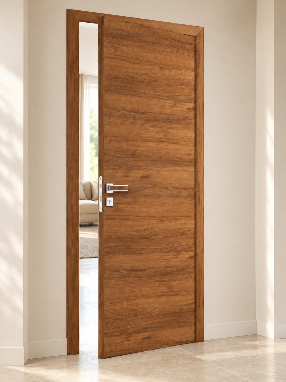 Usa interior HGM furnir natural, imagine din catalog — Exclusive Doors