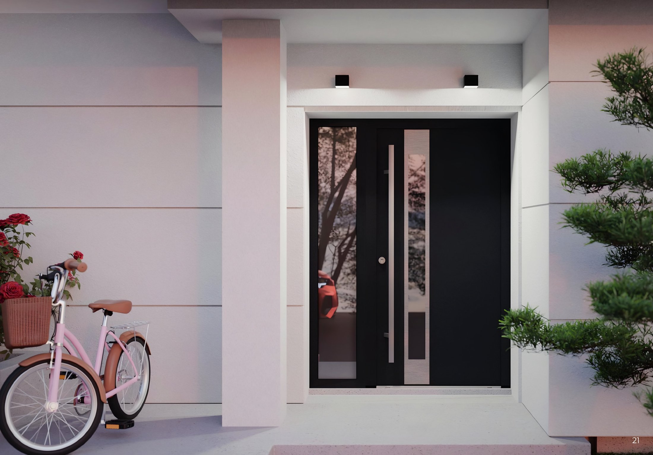Colectia Alu-Steel Glassline DS82 Turenwerke - Exclusive Doors