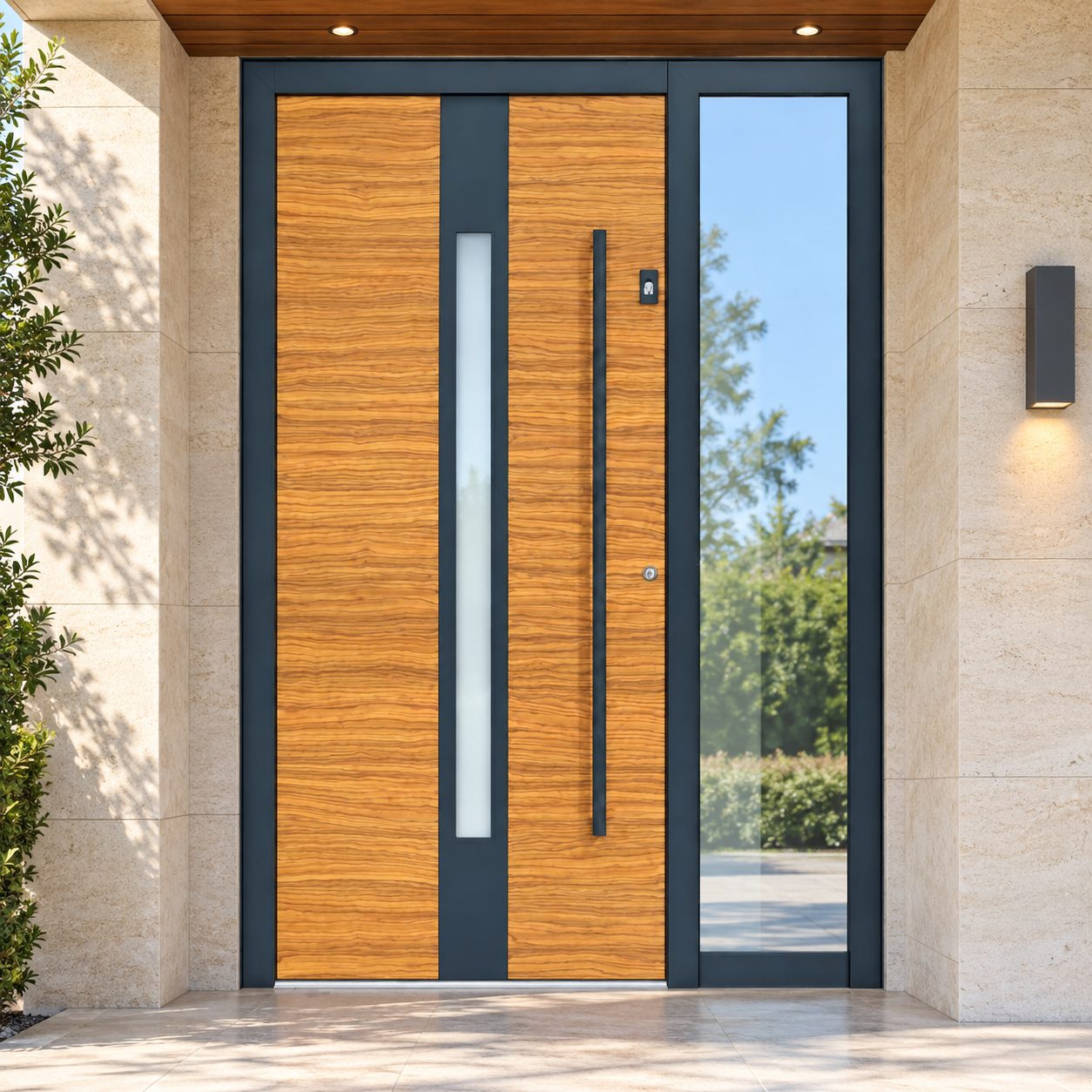 Usa de intrare Groke din aluminiu cu rupere termica, imagine din catalog — Exclusive Doors