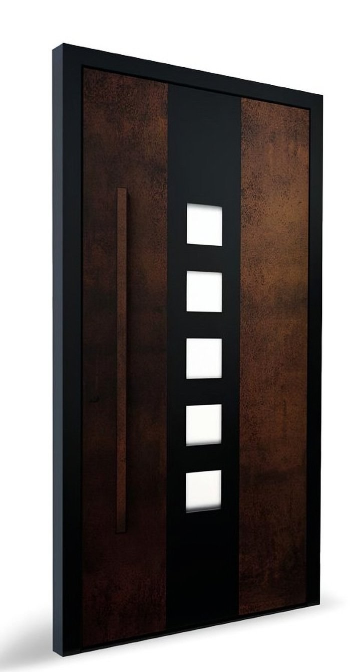 Usa exterior aluminiu KOBBE KB 2180 cuart Iron Corten — UE09AQ06