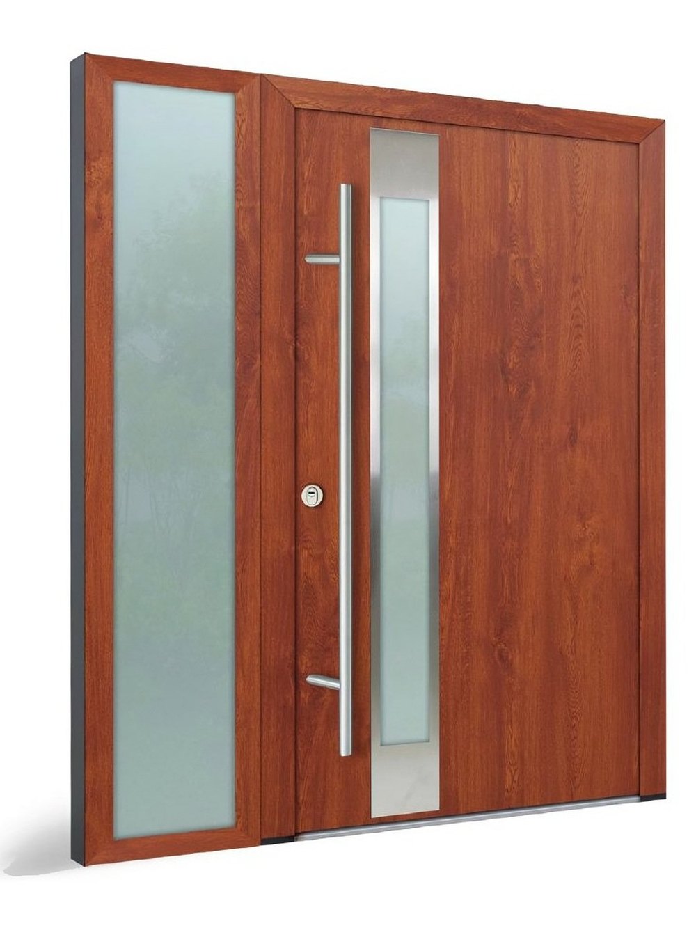 Usa exterior otel-aluminiu Turenwerke Alu-Steel M14 Stejar auriu — UE09AS17