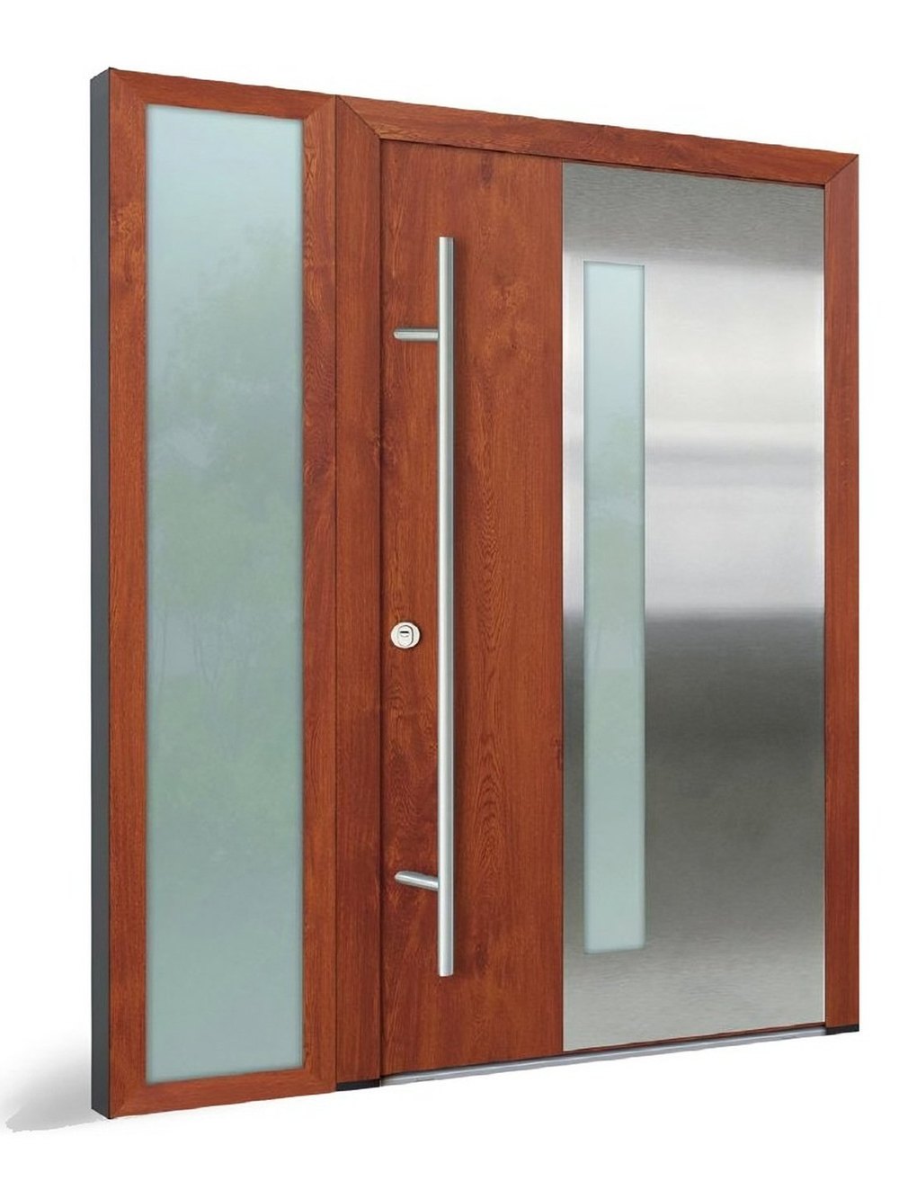 Usa exterior otel-aluminiu Turenwerke Alu-Steel M46 Stejar auriu — UE09AS27