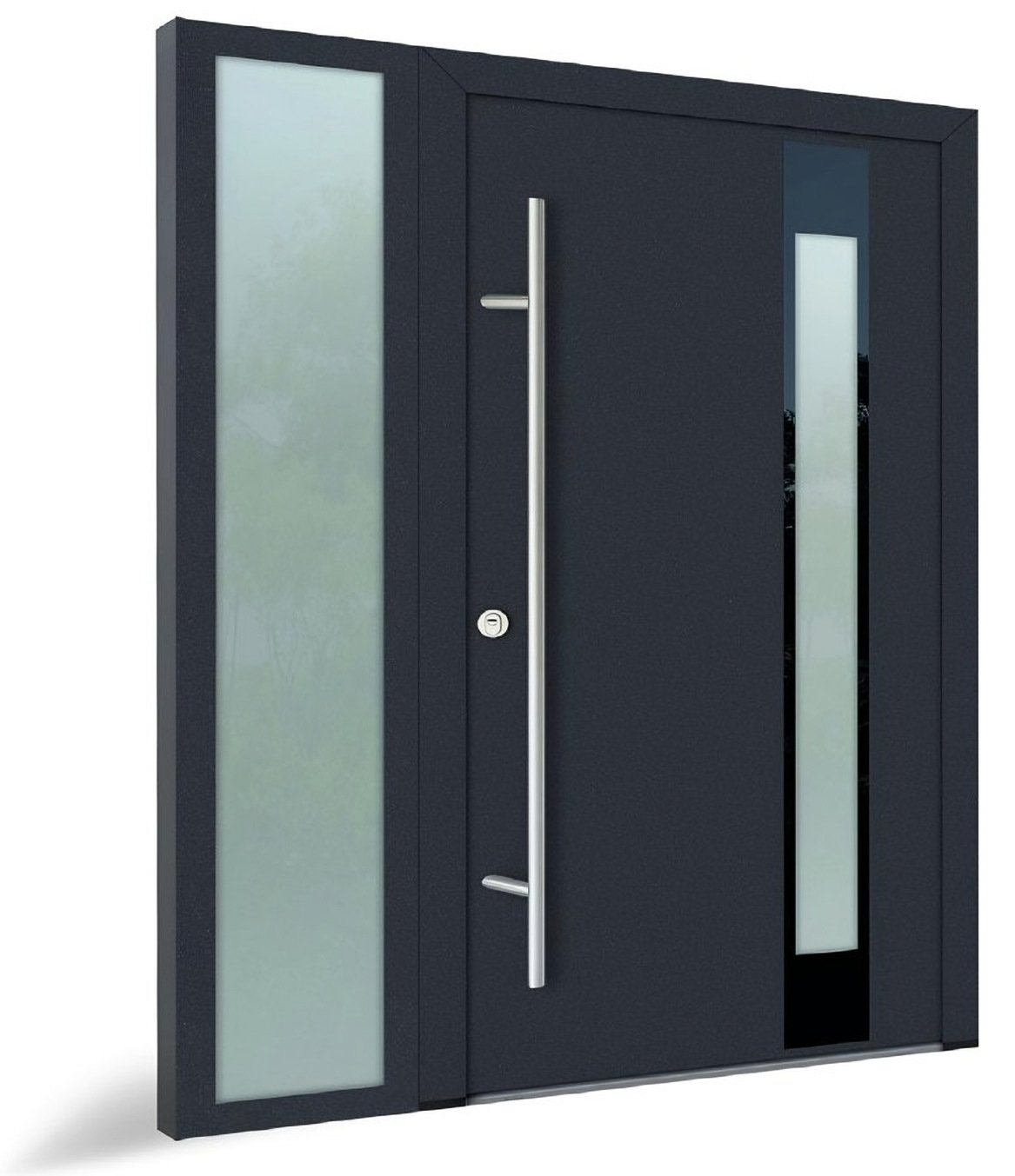 Usa exterior otel-aluminiu Turenwerke Glassline GLAS04 antracit — UE09ASGDA01