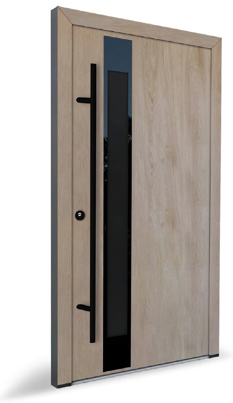 Usa exterior otel-aluminiu Turenwerke Glassline GLAS34 turner Oak — UE09ASGDA06
