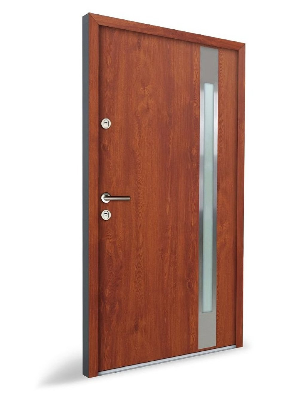 Usa exterior otel-aluminiu Turenwerke ATU68 M504 Stejar auriu — UE09ASTSATU07