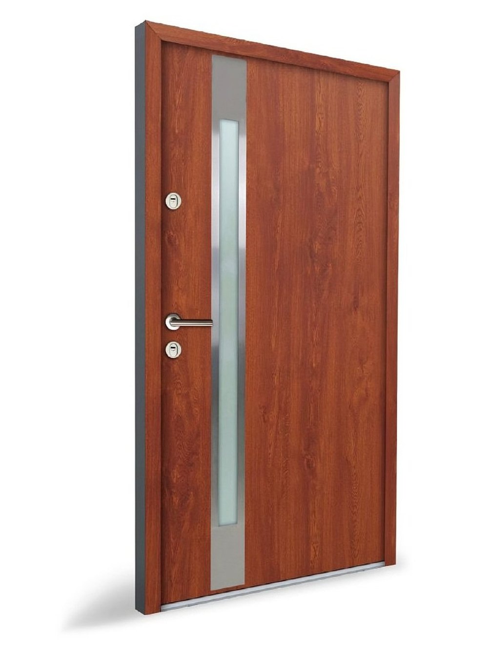 Usa exterior otel-aluminiu Turenwerke ATU68 M514 Stejar auriu — UE09ASTSATU11