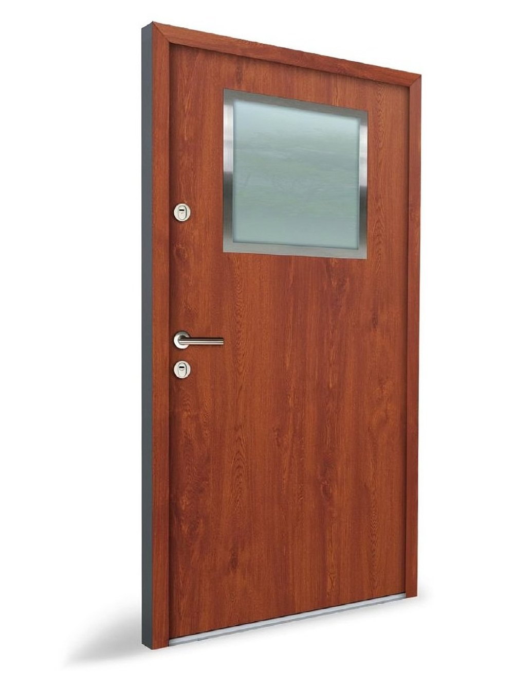 Usa exterior otel-aluminiu Turenwerke ATU68 K1 Stejar auriu — UE09ASTSATU15