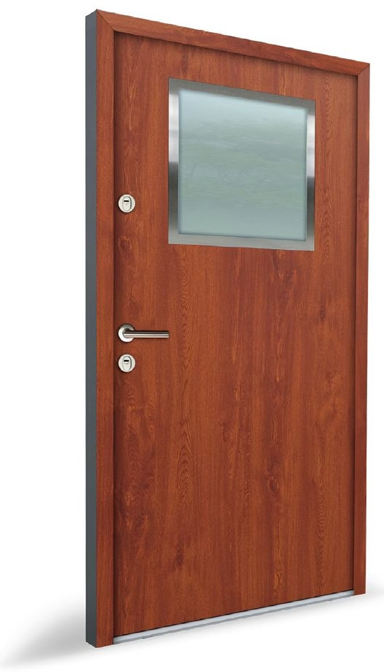 Usa exterior otel-aluminiu Turenwerke ATU68 K1 stejar auriu — UE09ASTSATU15