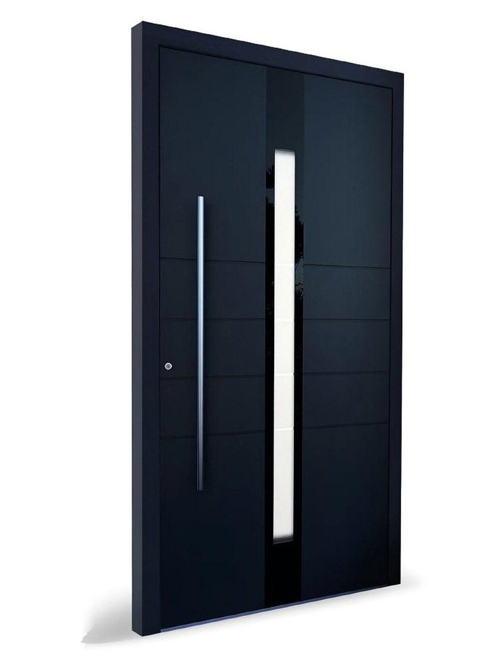 Usa exterior aluminiu KOBBE KB 1020 sticla neagra — UE09AXG03