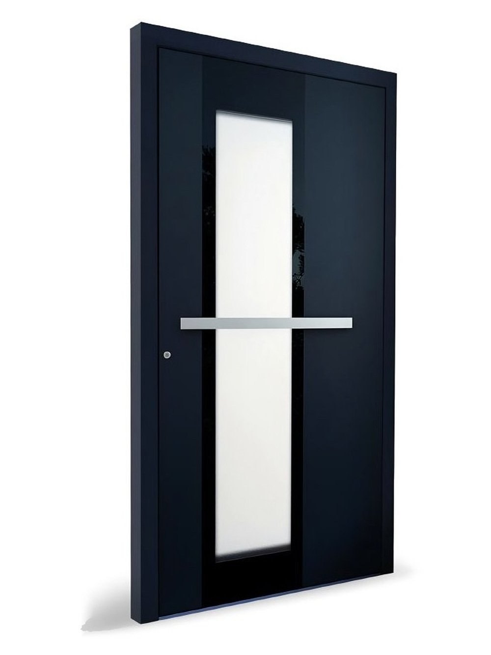 Usa exterior aluminiu KOBBE KB 1030 sticla neagra — UE09AXG04