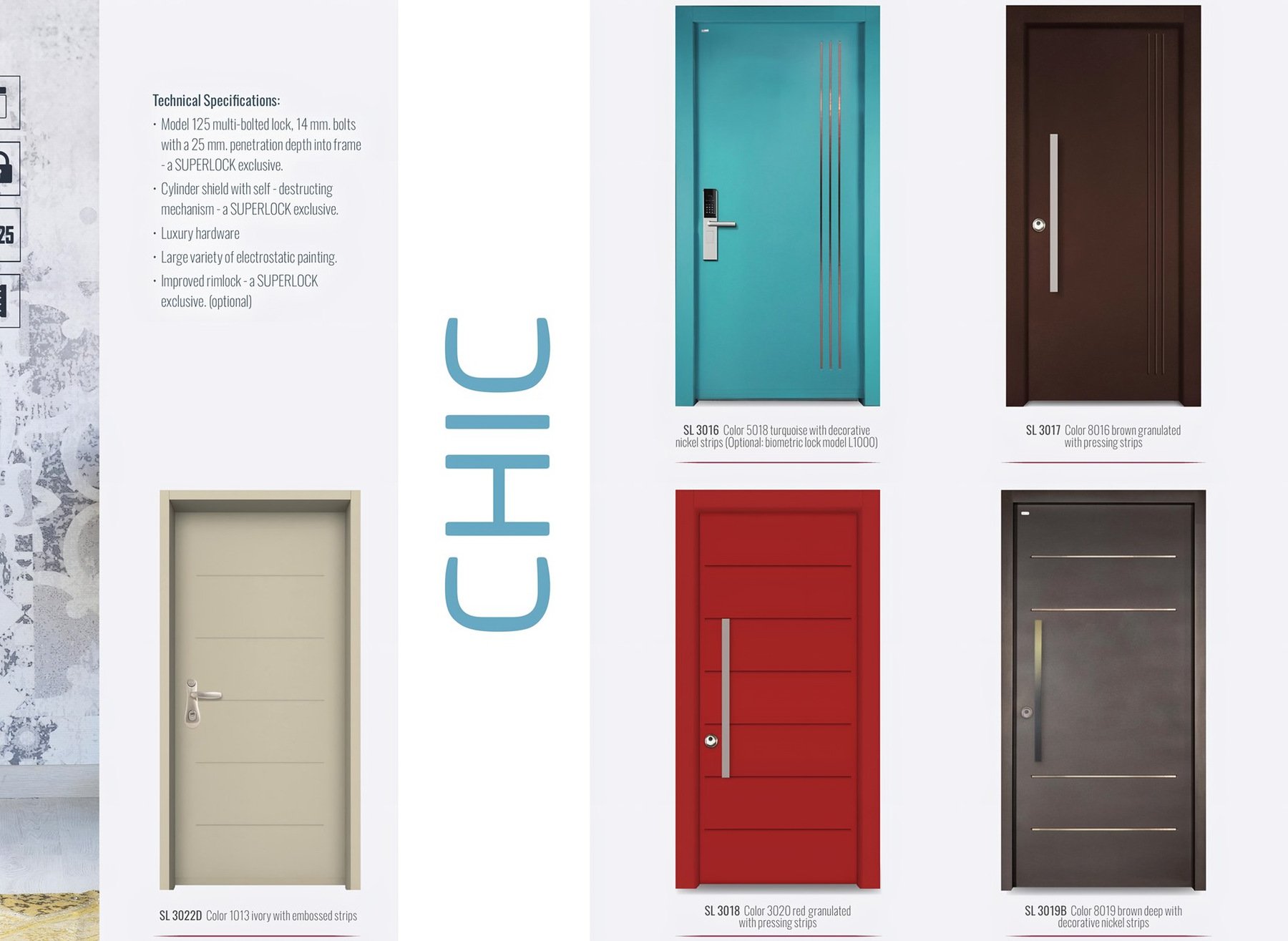 Pagina seriei Chic
