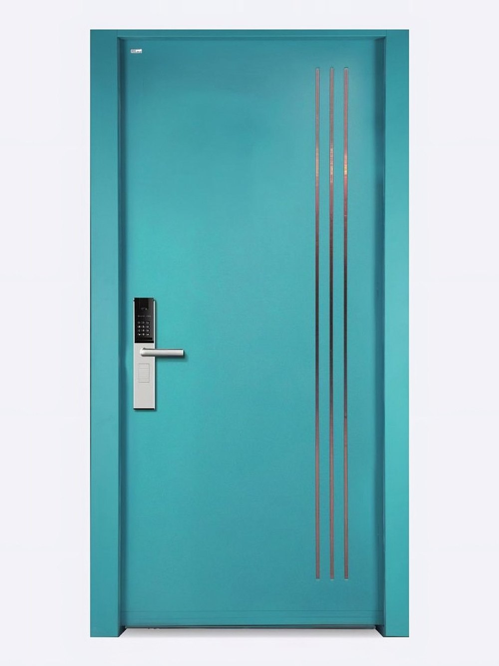Usa de intrare antiefractie din otel Superlock SL 3016 turcoaz — UE09CCHIC02