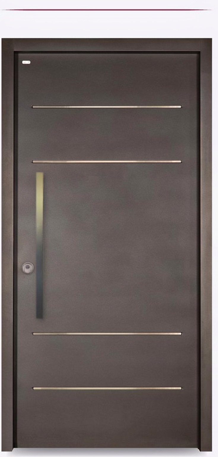 Usa de intrare antiefractie din otel Superlock SL 3019B maro inchis — UE09CCHIC05