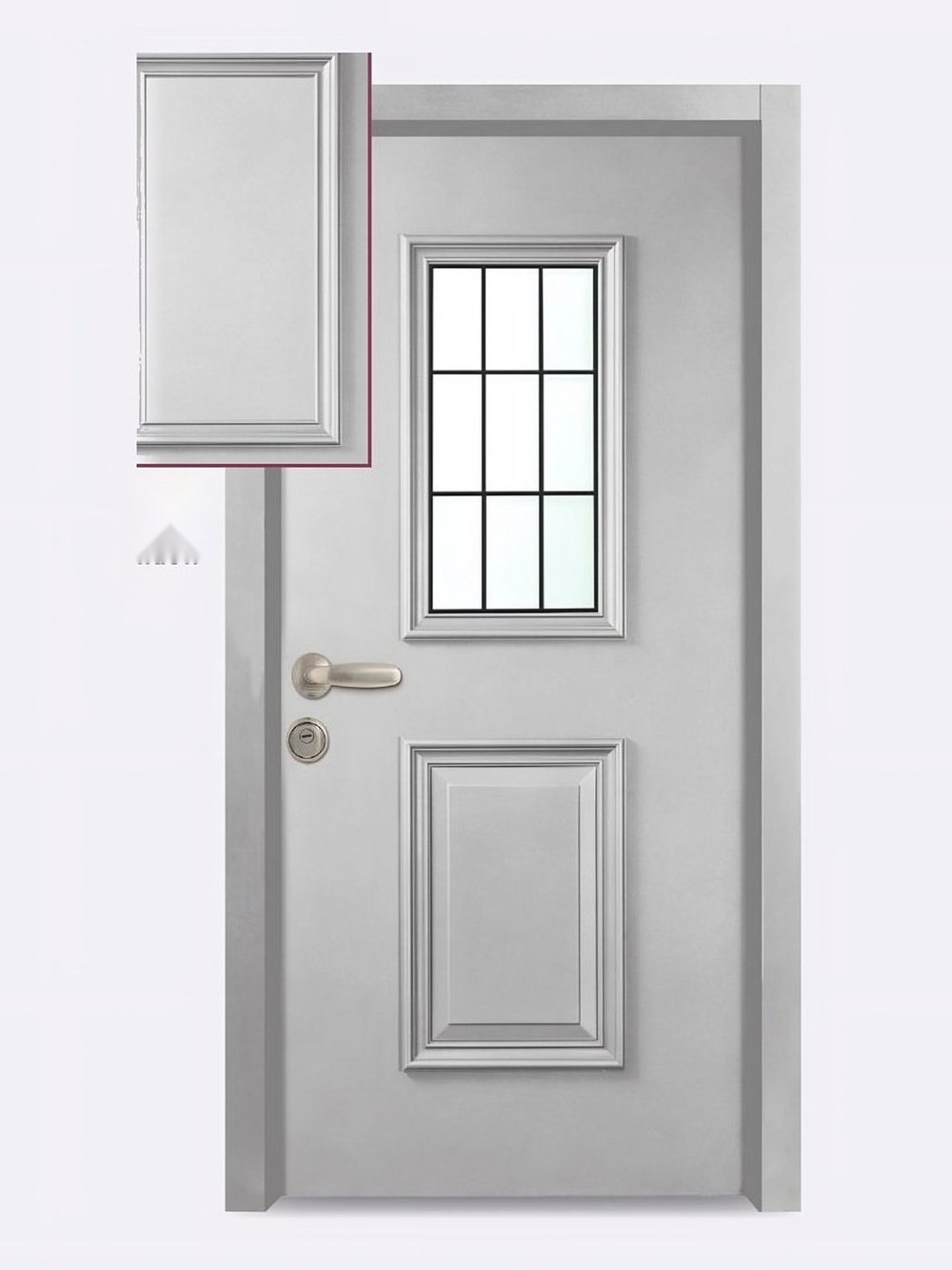 Usa de intrare antiefractie din otel Superlock SL 7008 — UE09CHT14