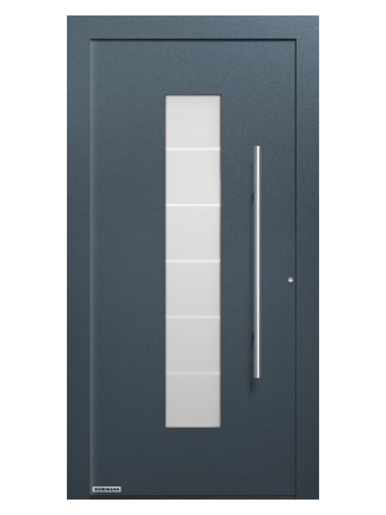 Usa de intrare Hormann ThermoCarbon motiv 504 — UE09TCAH01