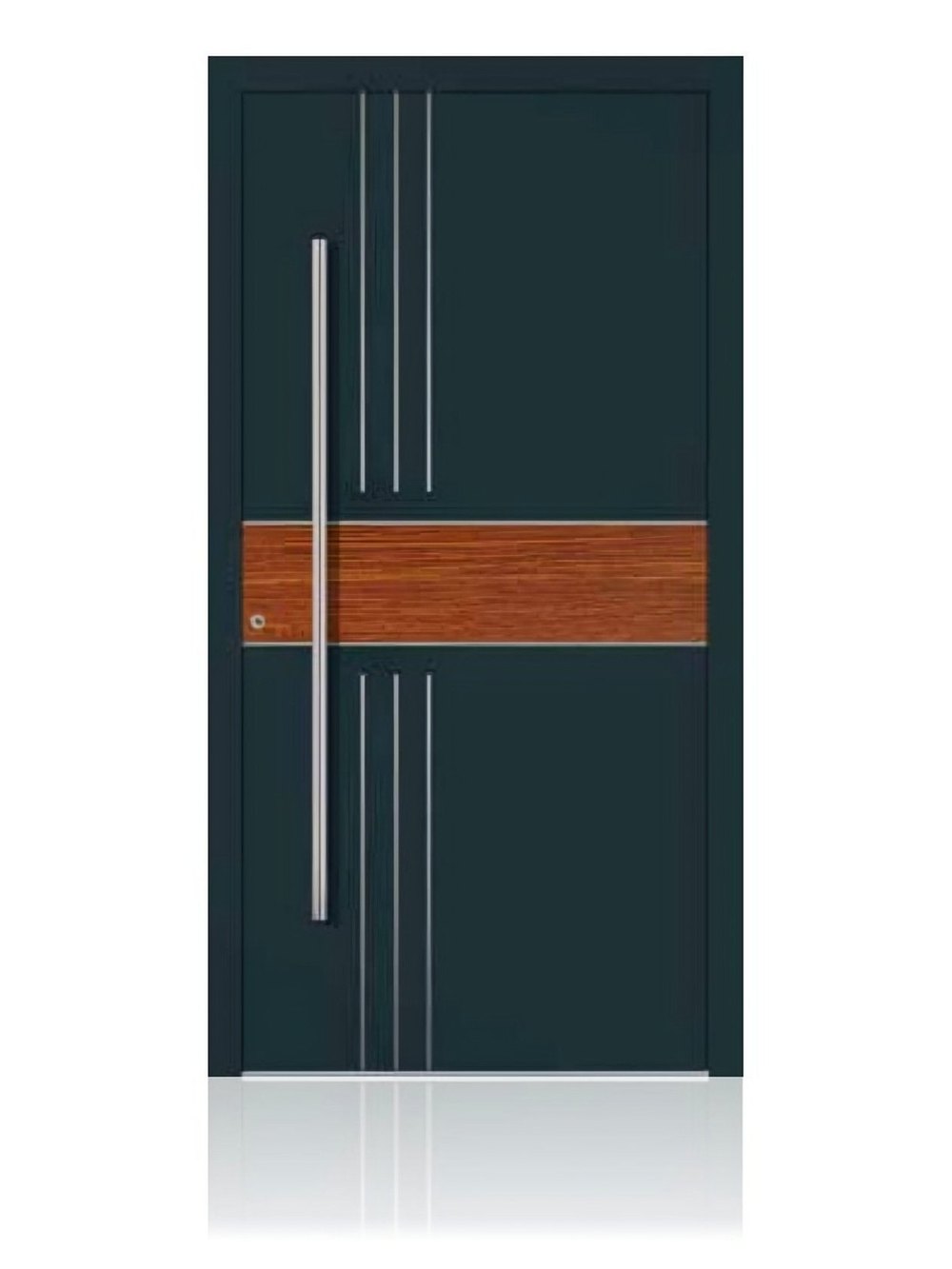 Usa de intrare din aluminiu Groke KAT 22679 antracit — UE09HK04