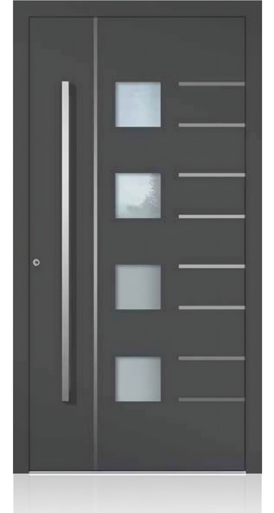 Usa de intrare din aluminiu Groke KAT 22310 DB 703 — UE09HK07