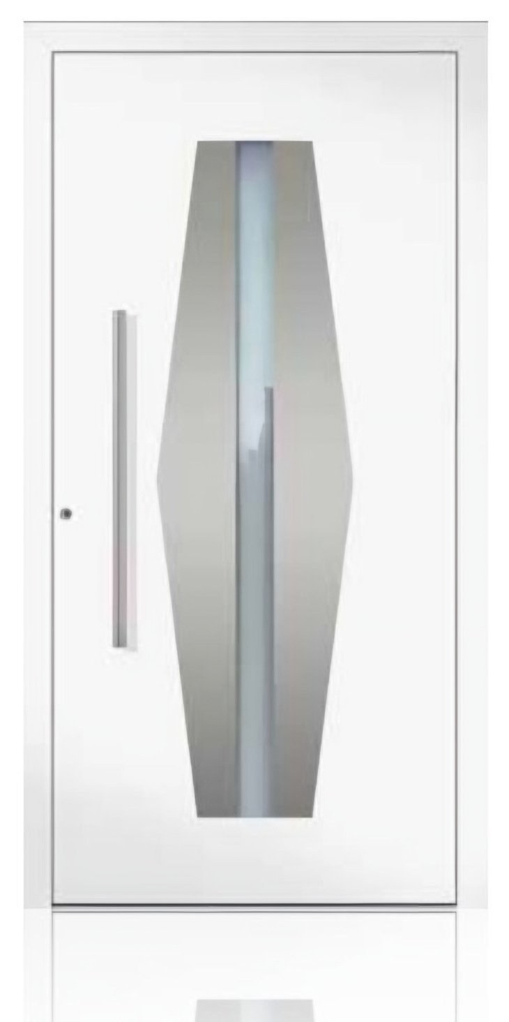 Usa de intrare din aluminiu Groke KAT 22161 alb — UE09HK15