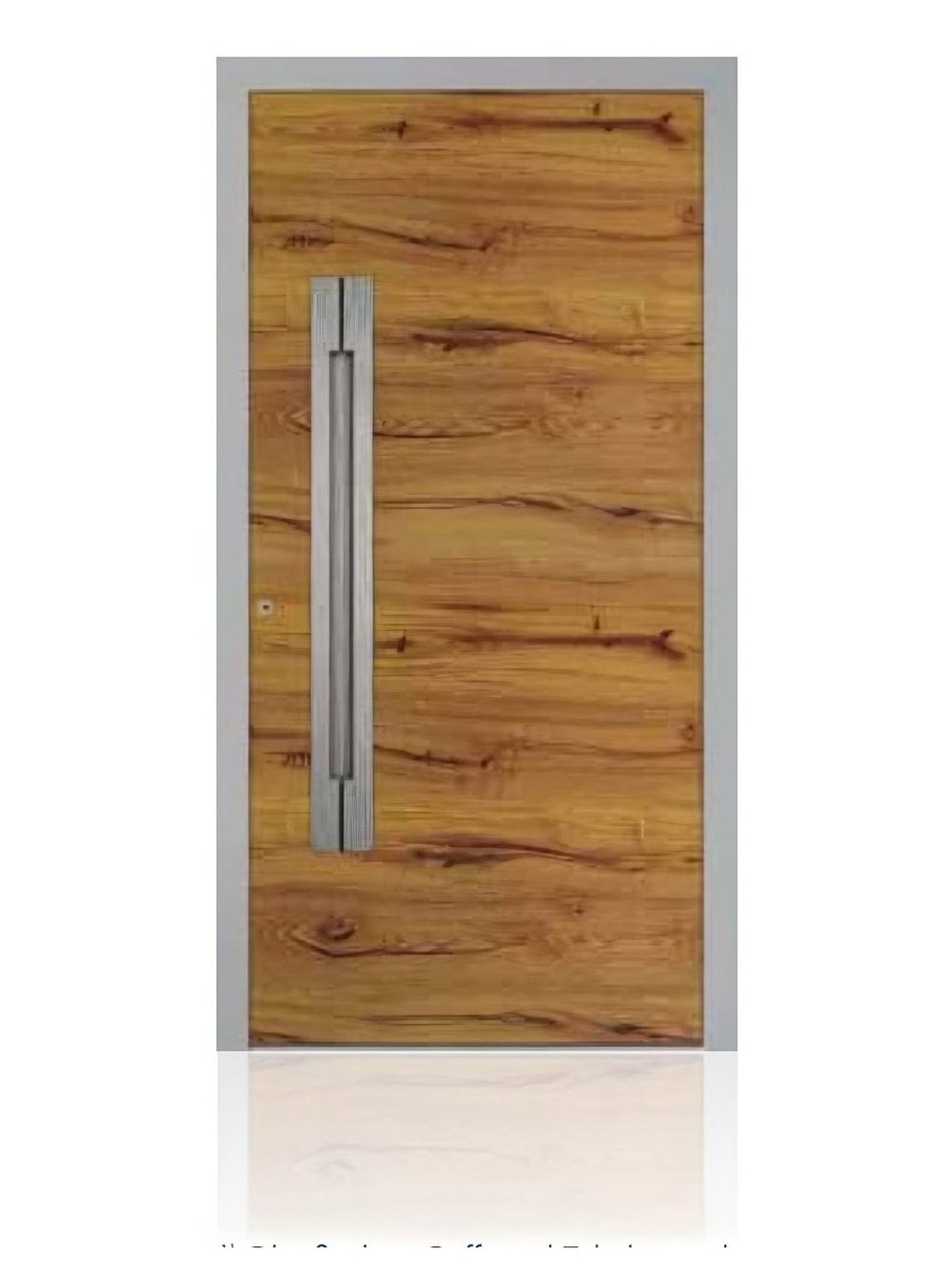 Usa de intrare din aluminiu Groke KAT 22663 aluminiu alb — UE09HK21