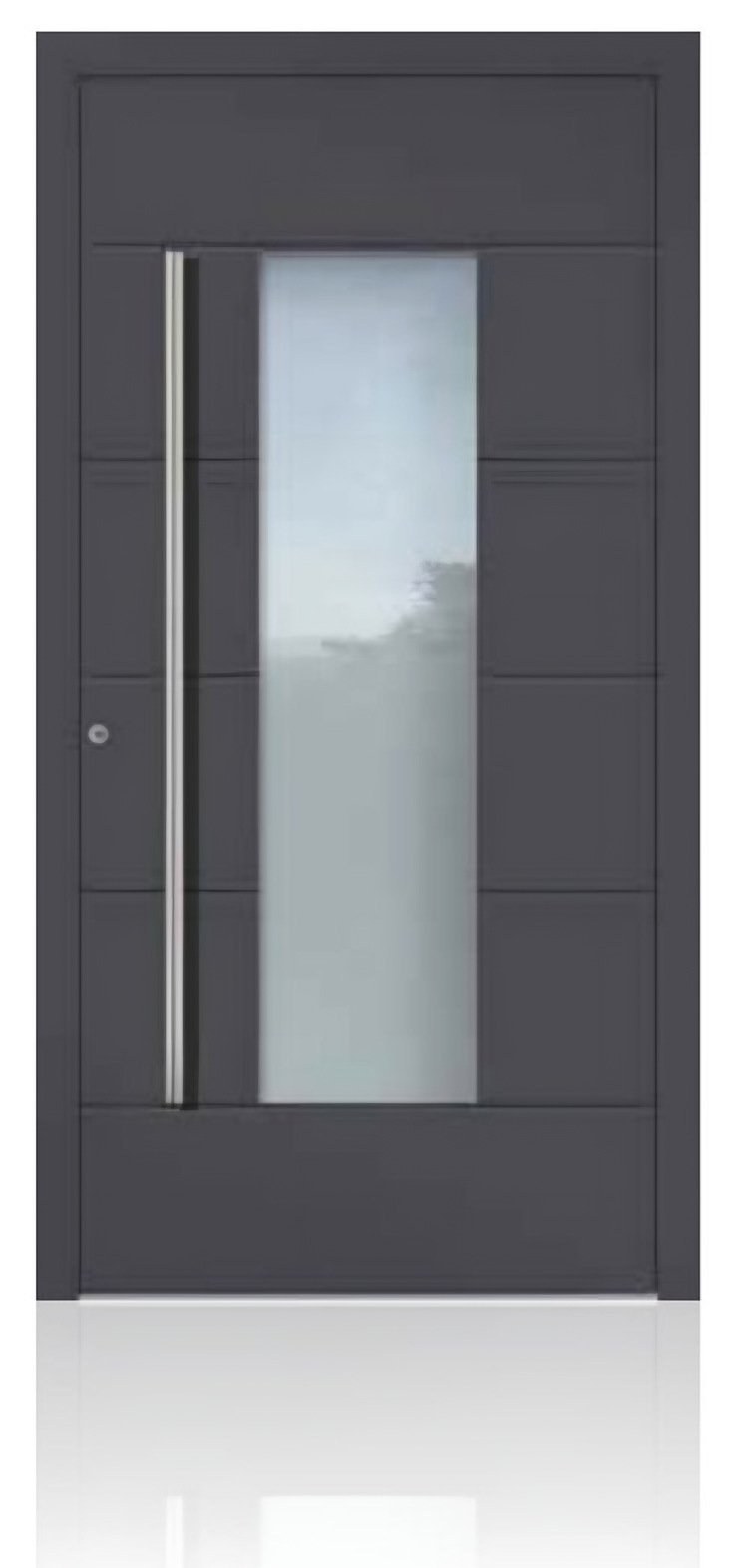 Usa de intrare din aluminiu Groke KAT 22555 DB 703 — UE09HK27