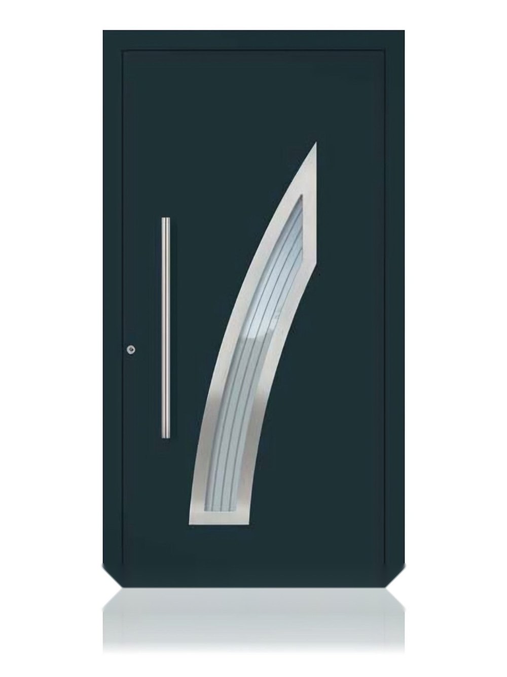 Usa de intrare din aluminiu Groke KAT 22510 antracit — UE09HK29