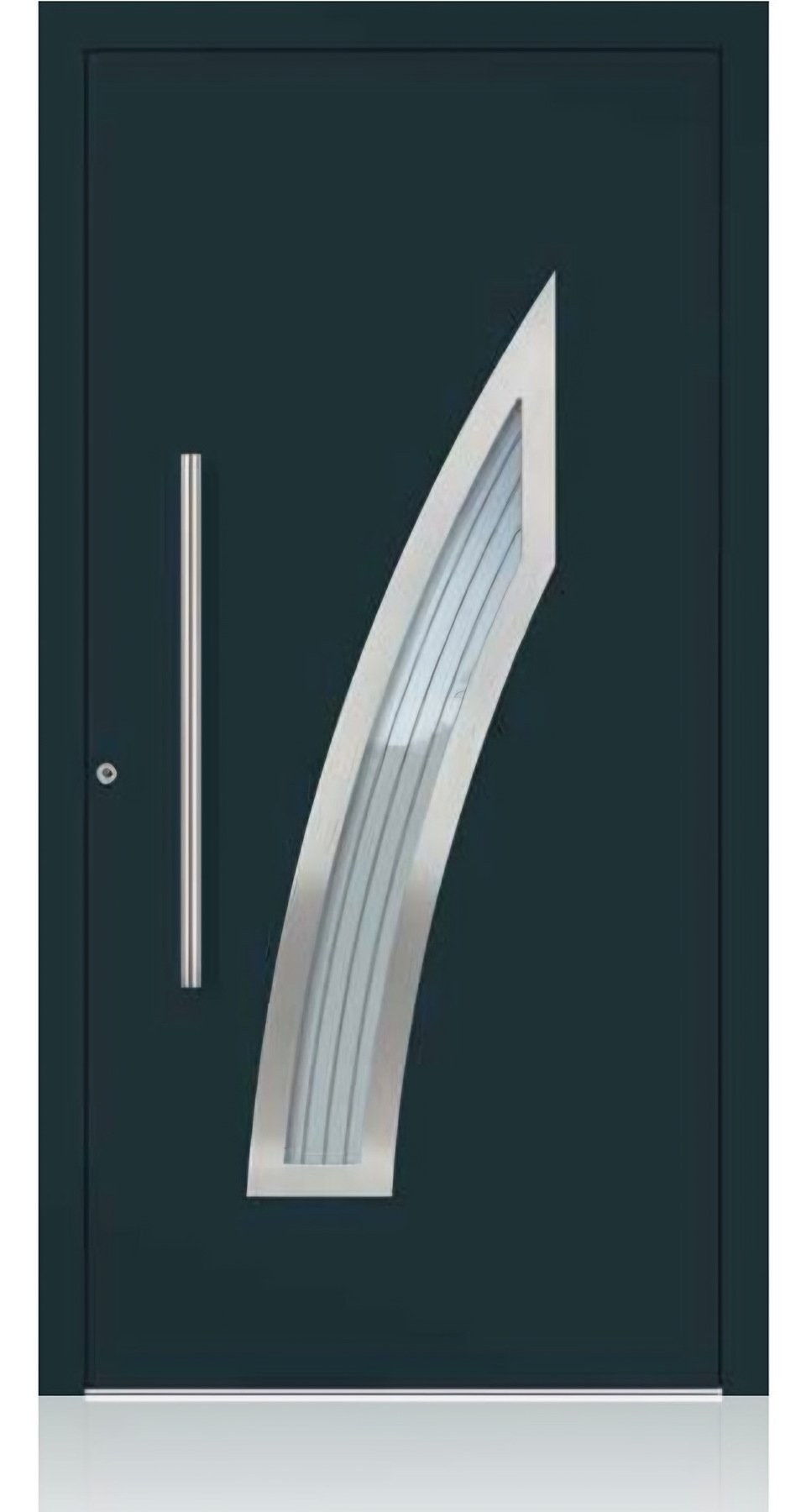 Usa de intrare din aluminiu Groke KAT 22510 antracit — UE09HK29