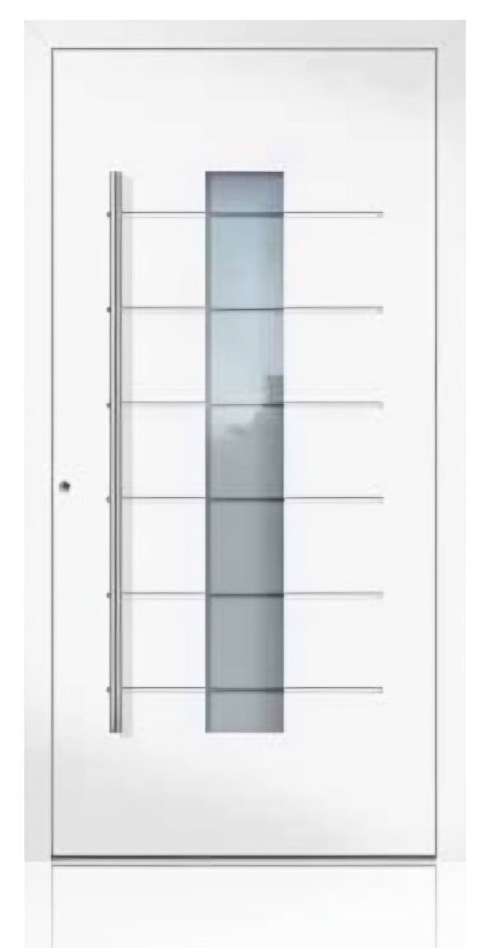 Usa de intrare din aluminiu Groke KAT 22290 alb — UE09HK36