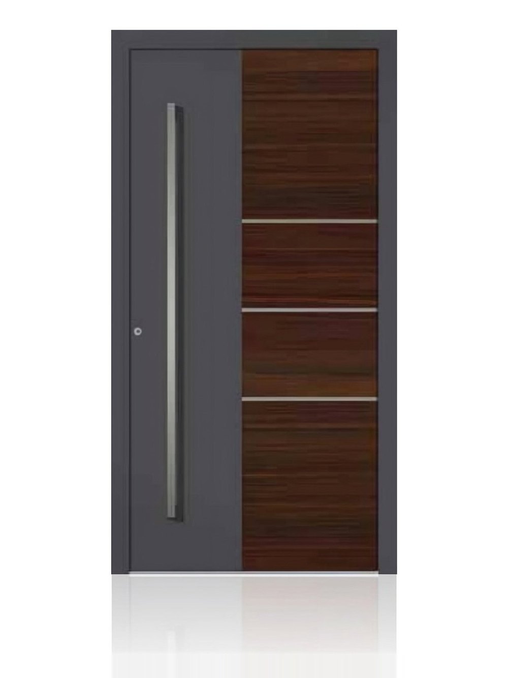Usa de intrare din aluminiu Groke KAT 22682 DB 703 — UE09HK47