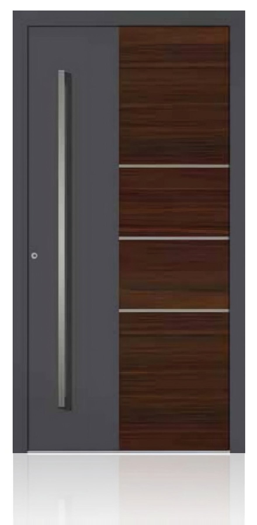 Usa de intrare din aluminiu Groke KAT 22682 DB 703 — UE09HK47