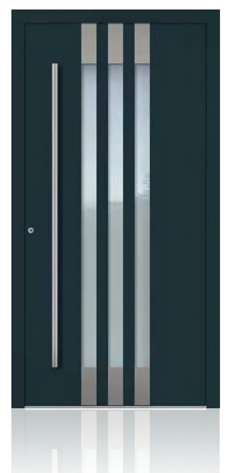 Usa de intrare din aluminiu Groke KAT 22417 antracit — UE09HK52