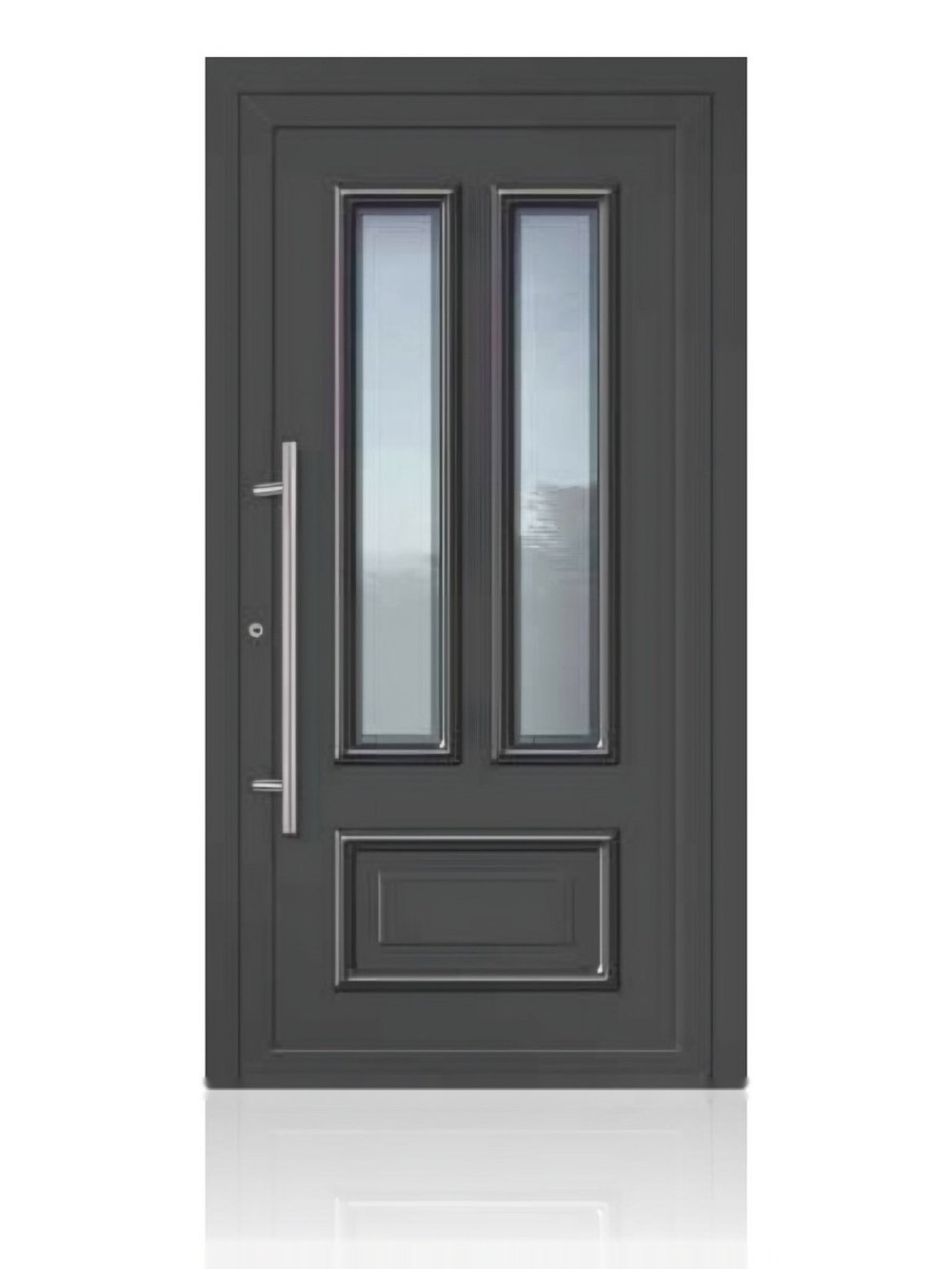 Usa de intrare clasica din aluminiu Groke KAT 22892 DB 703 — UE09KHK08