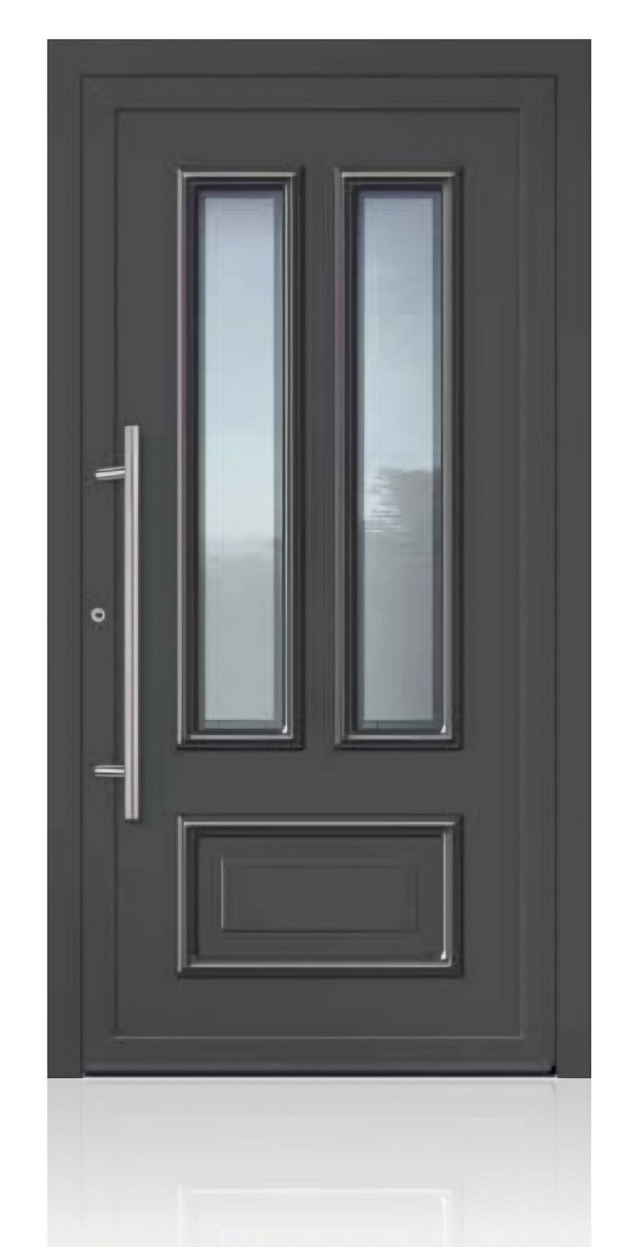 Usa de intrare clasica din aluminiu Groke KAT 22892 DB 703 — UE09KHK08