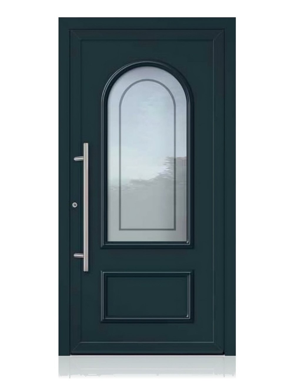 Usa de intrare clasica din aluminiu Groke KAT 22882 antracit — UE09KHK17