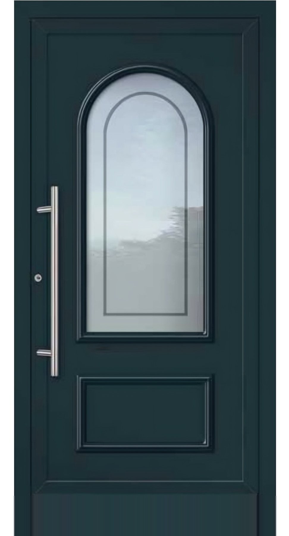 Usa de intrare clasica din aluminiu Groke KAT 22882 antracit — UE09KHK17