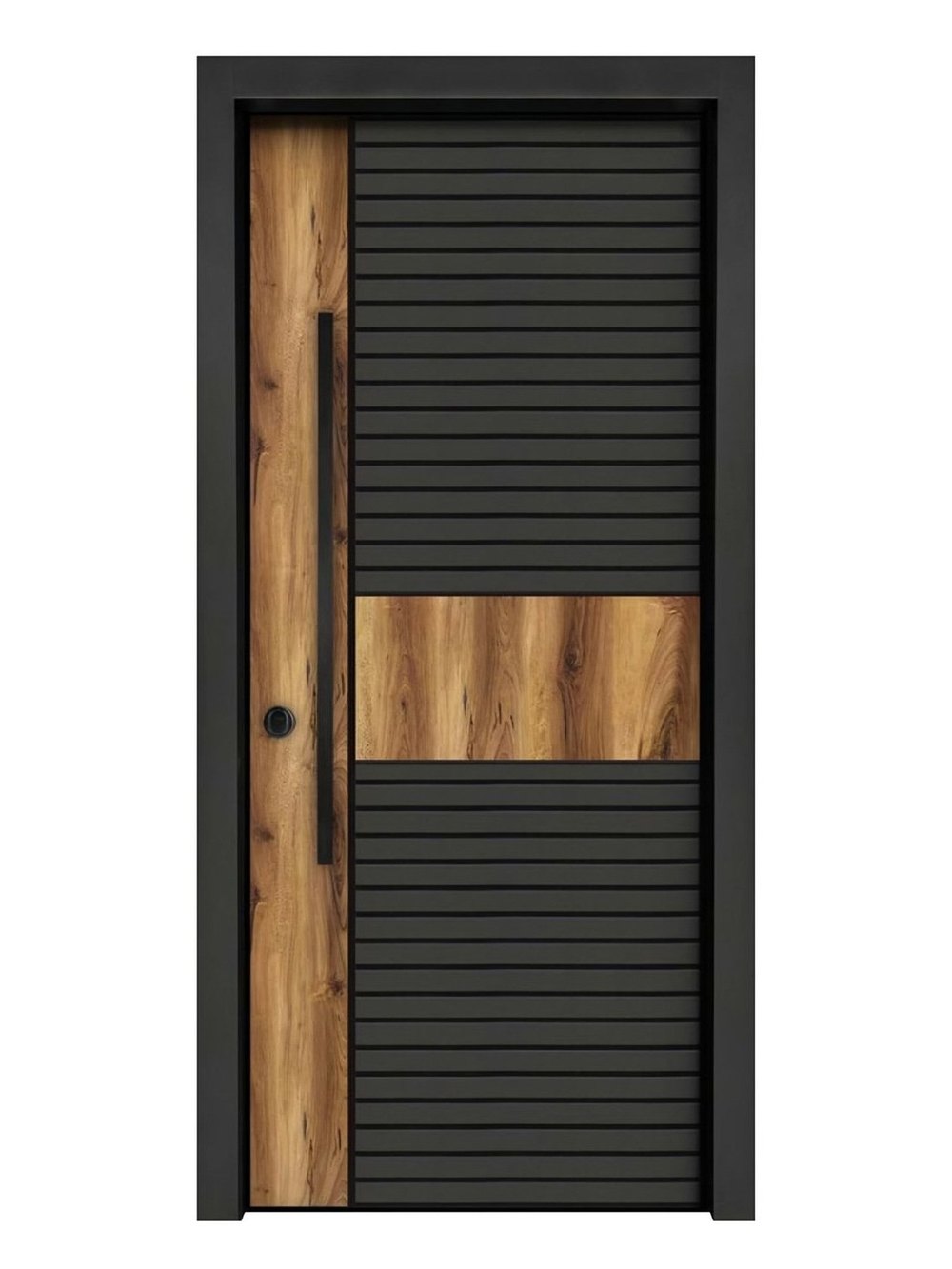Usa de intrare antiefractie din otel Superlock 8034B nuc african — UE09NC17