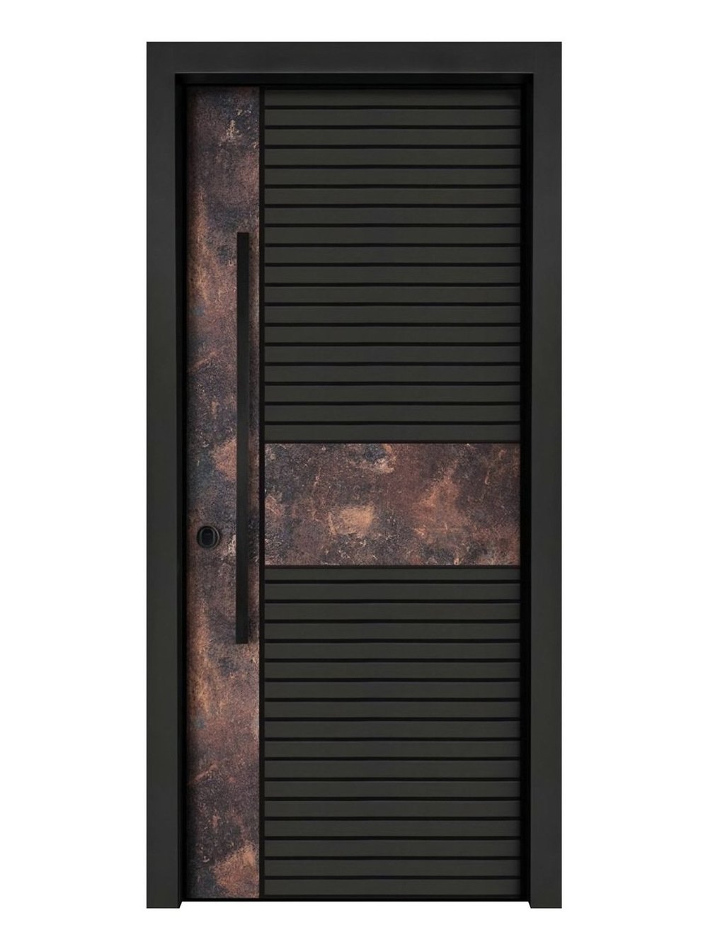 Usa de intrare antiefractie din otel Superlock 8034B cupru — UE09NC19