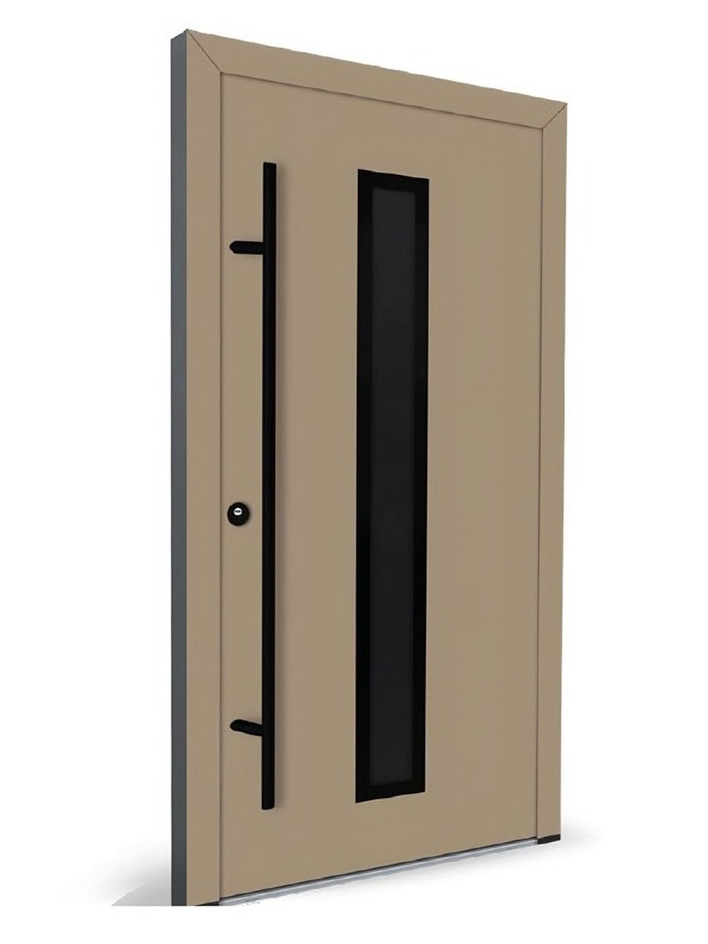 Usa exterior otel-aluminiu Turenwerke DS82 M21 bej gri — UE09TS02