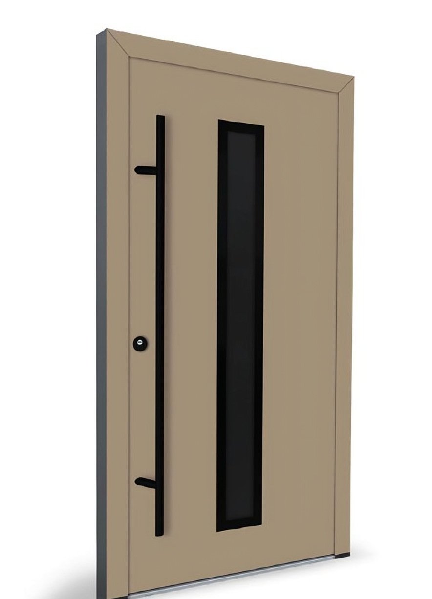 Usa exterior otel-aluminiu Turenwerke DS82 M21 bej gri — UE09TS02