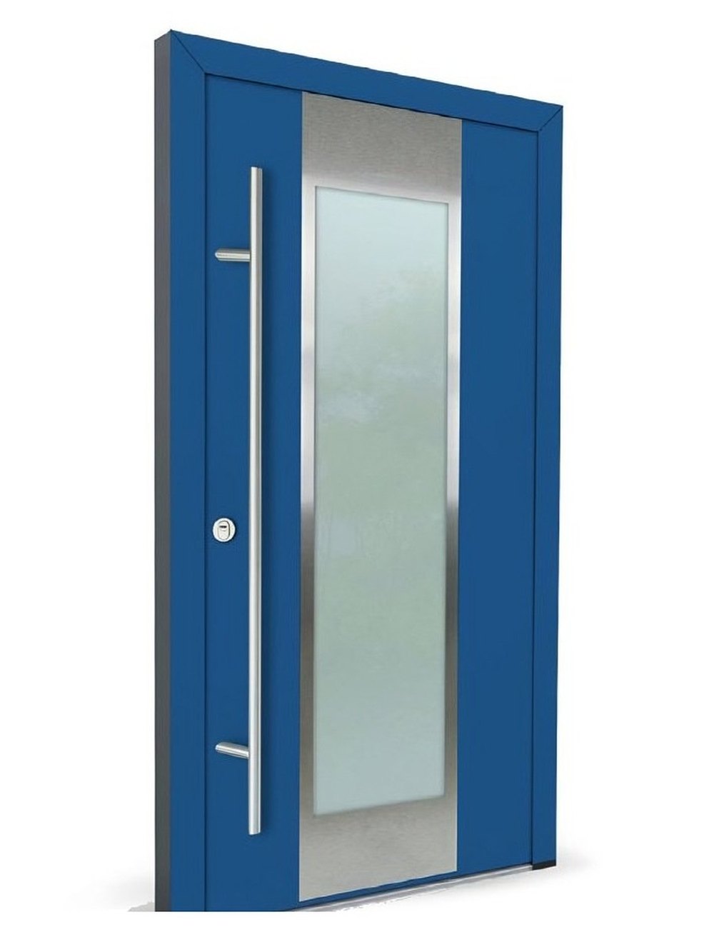 Usa exterior otel-aluminiu Turenwerke DS82 M08 albastru — UE09TS04