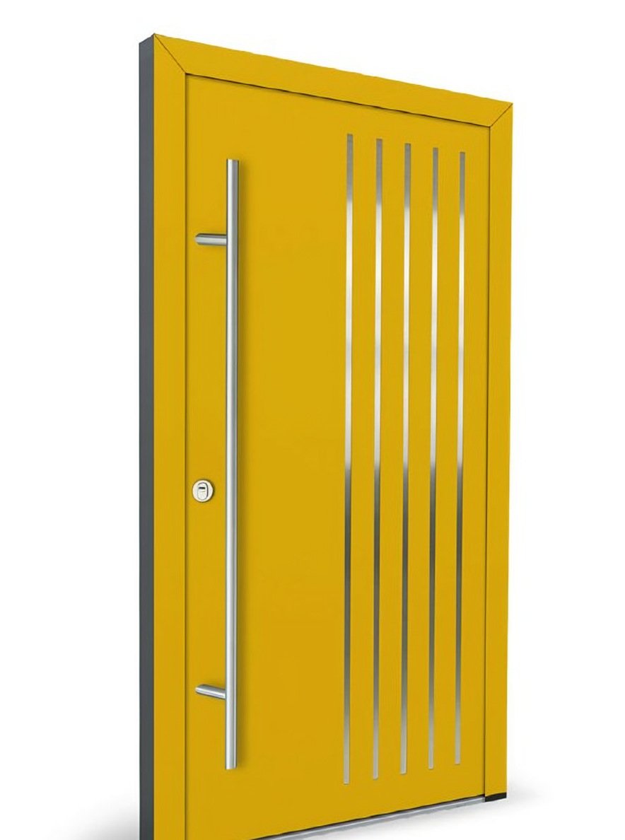Usa exterior otel-aluminiu Turenwerke DS82 M44 galben — UE09TS05