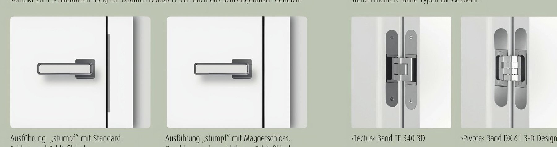 Stumpf cu broască standard vs. magnetică; Tectus TE 340 3D și Pivota DX 61