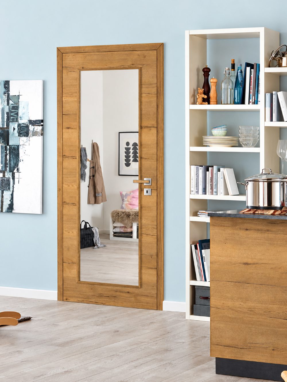 Usa ASTRA Glatt · FACHWERK Eiche Honig quer · LA 110 — UIASCP19