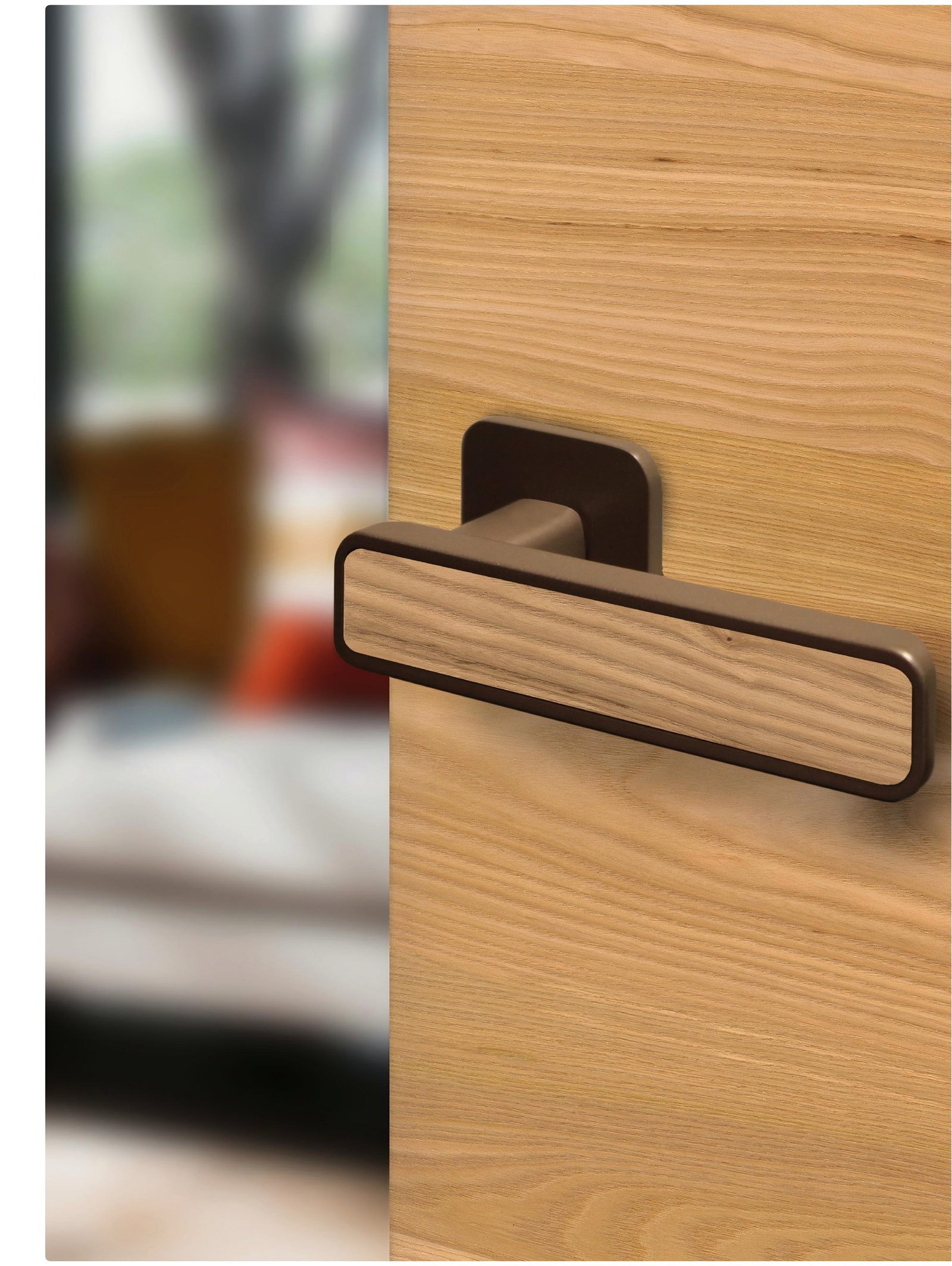 Furnir geplankt Eiche cu mâner Plug In — detaliu HGM