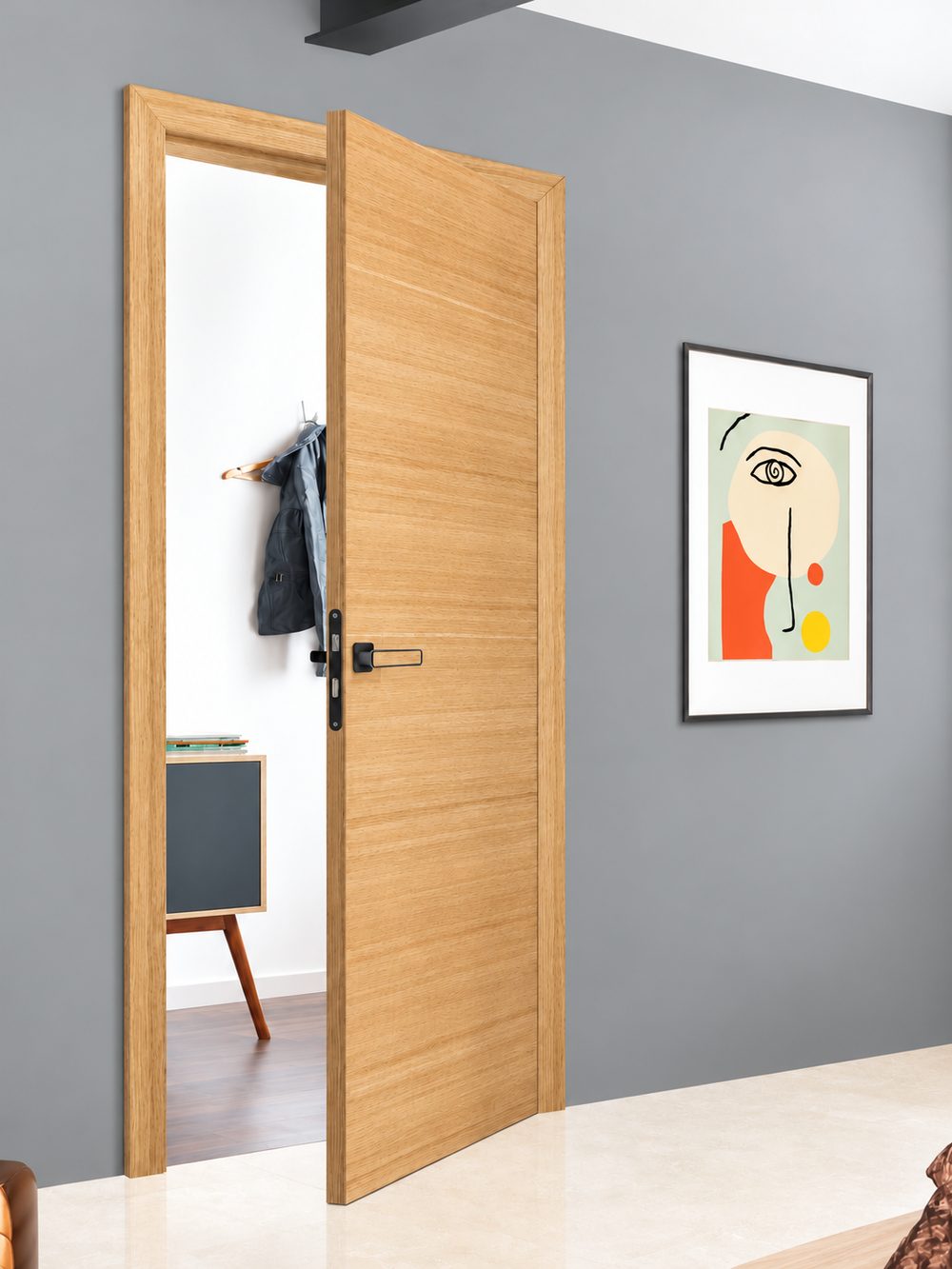 Usa HGM Glatt · Silent Eiche Natur quer — UIHGFN02