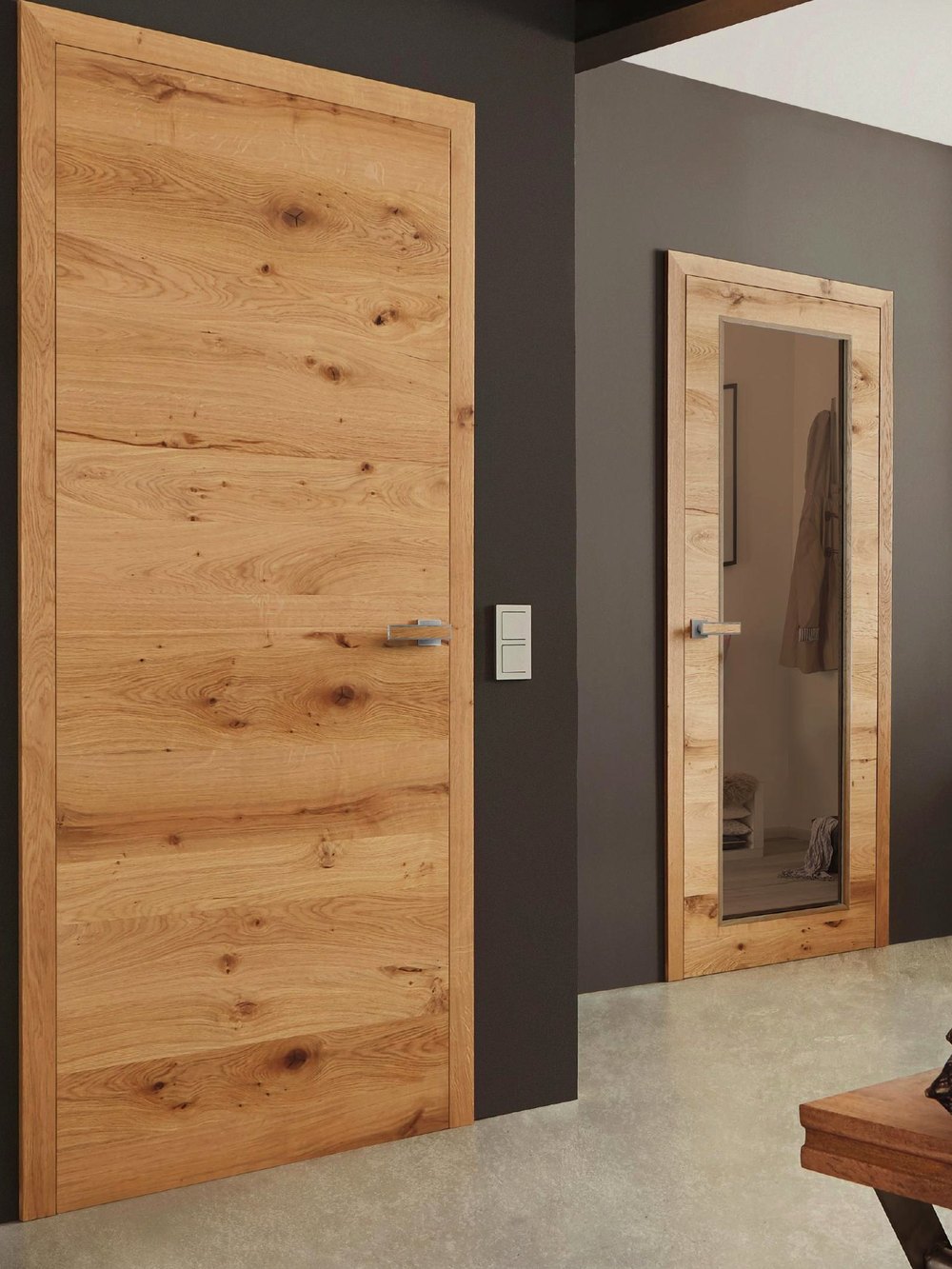Usa HGM Glatt · FACHWERK Natur quer · LA 110 pe spate — UIHGFN21