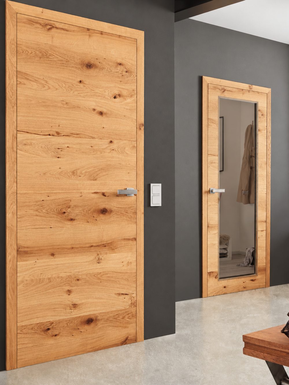 Glatt · FACHWERK Natur · LA 110 hinten — Exclusive Doors