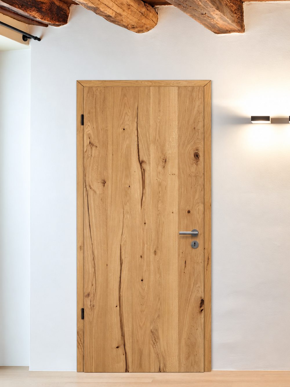 Glatt cu falț · FACHWERK Natur · Eckig — Exclusive Doors
