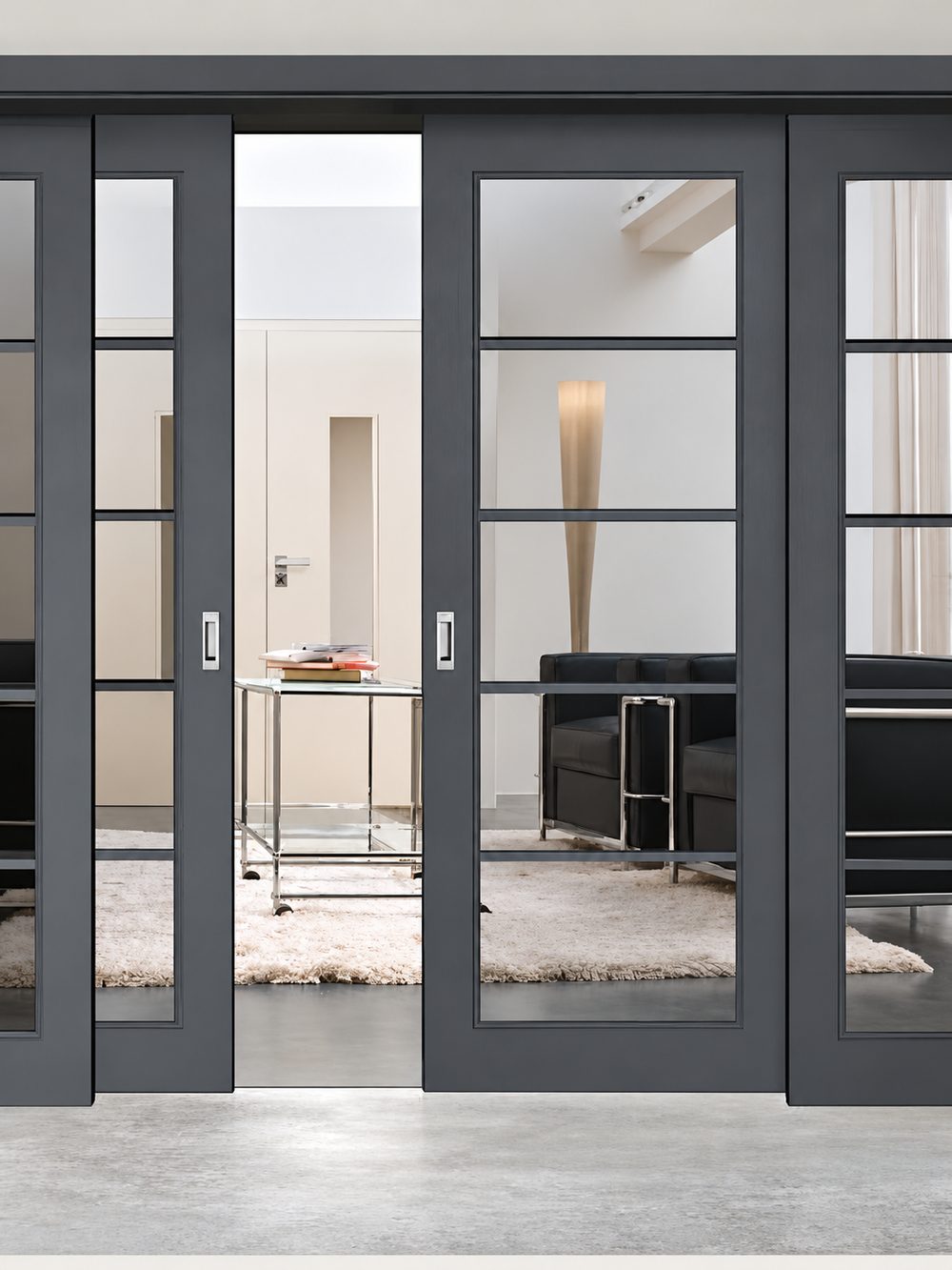 Usa HGM Glisantă 2 canate + 2 fixe · LA 110 — UIHGVA10